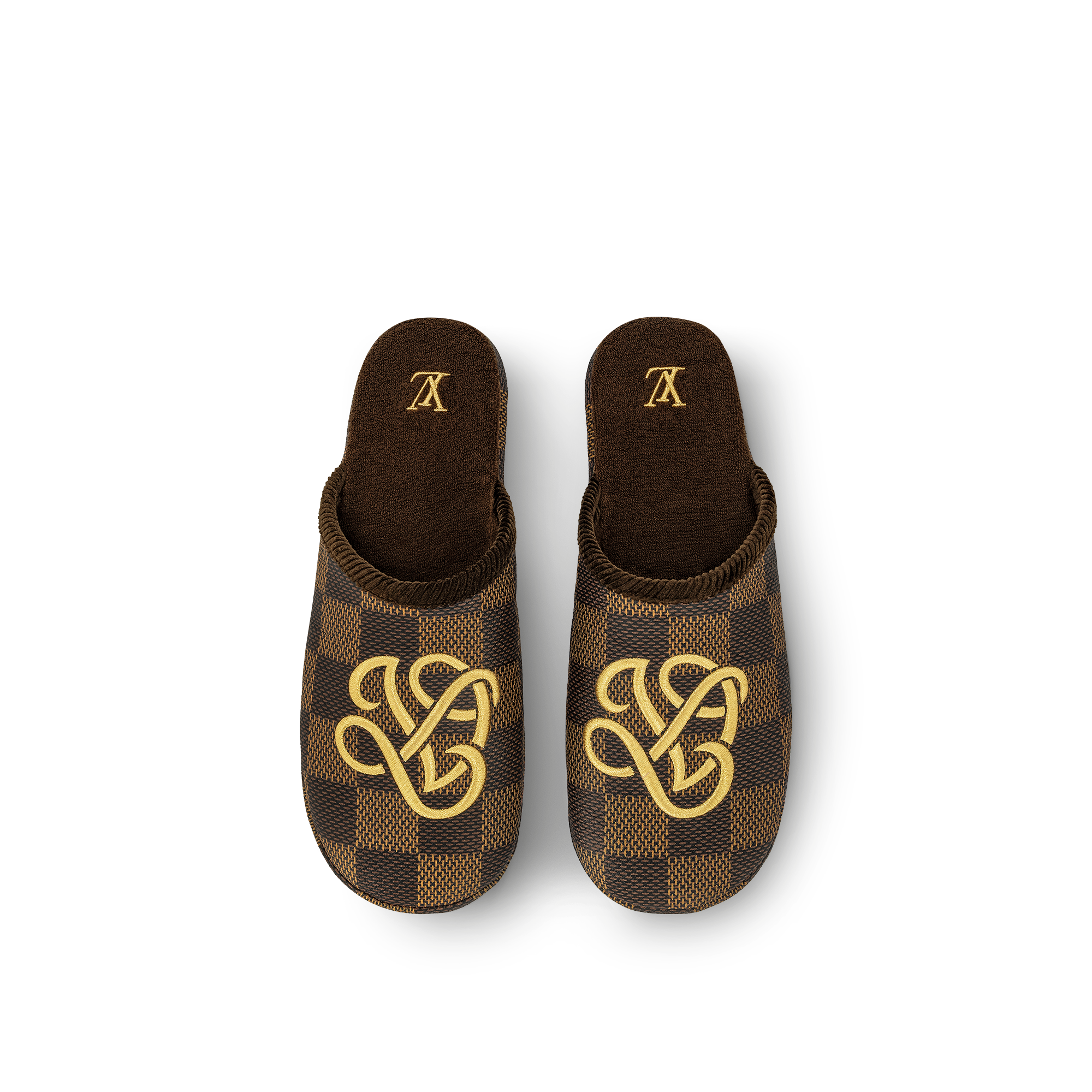 Louis vuitton bed discount slippers